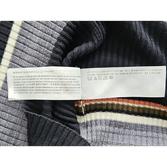 Abercrombie & Fitch Knit Tube Dress Size XS Bodycon Horizontal Stripe Old Money - Picture 13 of 13